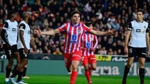 Julián Álvarez, más encendido que nunca: mirá el doblete para el Atlético Madrid ante el Valencia