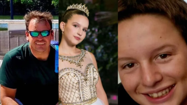 Las víctimas fatales del accidente.