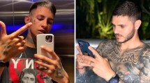 Imagen de L-Gante se “cansó” y publicó el chat con Mauro Icardi: “Te falta calle pa” 