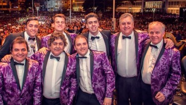 Los Palmeras en la Fiesta de la Confluencia 2025.