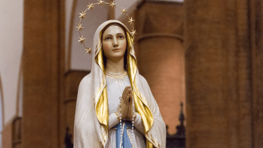 Nuestra Señora de Lourdes. 