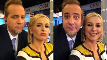 Diego Angeli y Mariela Fernández. 