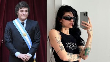 Cazzu apuntó contra Javier Milei. 