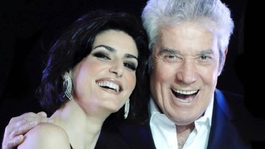 Cecilia Milone y Chico Novarro.-