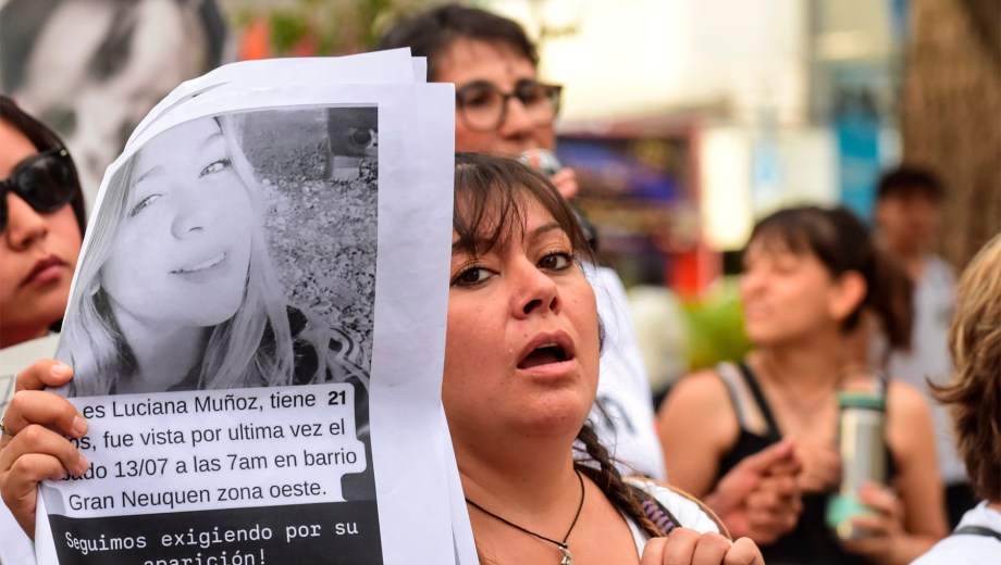 Desaparición de Luciana Muñoz en Neuquén: la causa pasó a la Justicia Federal bajo la hipótesis de la trata de personas (foto archivo Cecilia Maletti)