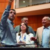 Imagen de Domínguez y Reina presentaron proyectos enfrentados para regular los narcotest en la Legislatura