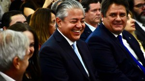 En 8 fotos, Mariano Gaido y Rolando Figueroa en la apertura de sesiones en Neuquén