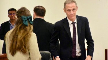 El fiscal jefe Agustín García fue quien sostuvo la acusación en el juicio. Foto Matías Subat.