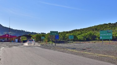 Paso fronterizo Icalma.-