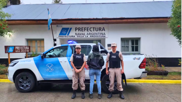 Vanesa Morales, alias "La Tía", reclutaba menores vulnerables para vender droga en Villa La Angostura. Foto Prefectura Naval Argentina.
