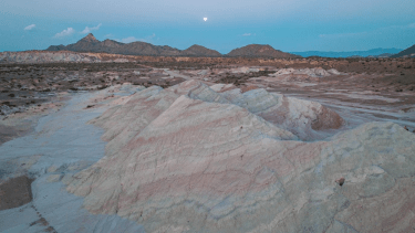 El Parque Natural Provincial Ischigualasto en San Juan. Foto gentileza Turismo San Juan. 