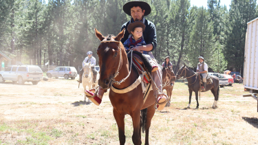 La Fiesta de los vecinos en Moquehue celebra las tradiciones y la identidad de la comunidad. Foto gentileza. 

