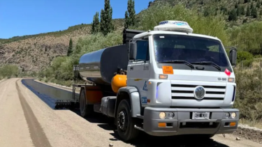 Avanza la repavimentación de la Ruta 23. Foto: gentileza.