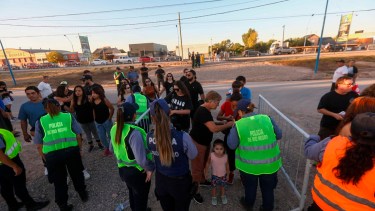 Fuerte operativo en la Fiesta de la Manzana 2025 en Roca. Foto: Juan Thomes