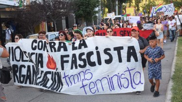 Roca Marcha Federal Antifascista LGBT+ foto-Andrés Maripe