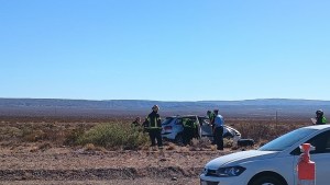 Vuelco en la Ruta 22 antes de llegar a Plaza Huincul: qué pasó