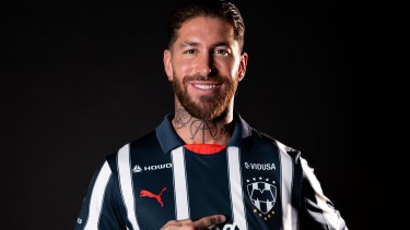 El español Sergio Ramos es nuevo jugador de Rayados de Monterrey. 
