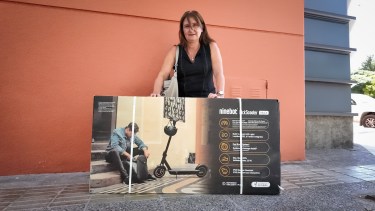 La suscriptora de Diario RÍO NEGRO ganó un monopatín Ninebot Kickscooter MAX G30P. Vos también podés ganar premios similares: suscribite. 