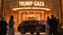 Imagen de Donald Trump se burló de Gaza con un controvertido video creado con IA