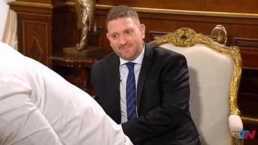 Jonatan Viale de TN. 