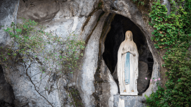 Virgen de Lourdes. 
