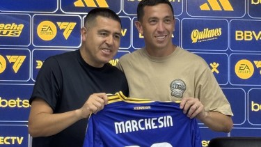 Agustín Marchesín tendrá su debut en el arco de Boca.