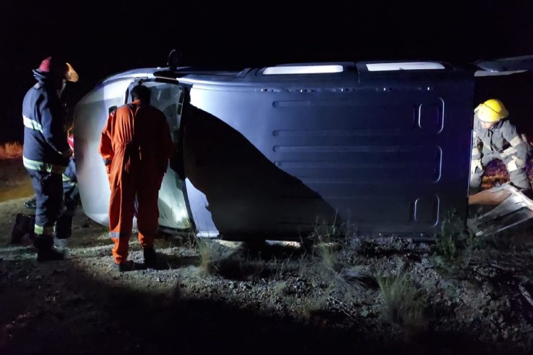 Vuelco en la Ruta 3 cerca de Las Grutas: dos heridos de Buenos Aires ...