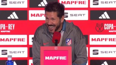 Cholo Simeone lanzó una inédita respuesta que se volvió viral.