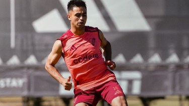 Pity Martínez, entre los convocados de Gallardo para enfrentar a Independiente.
