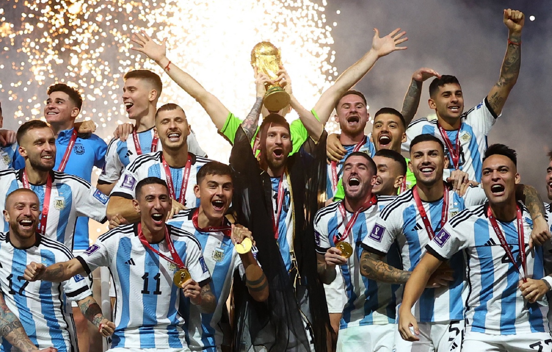 Un campeón del mundo en Qatar 2022 eligió al mejor equipo del fútbol argentino. Foto: Archivo.