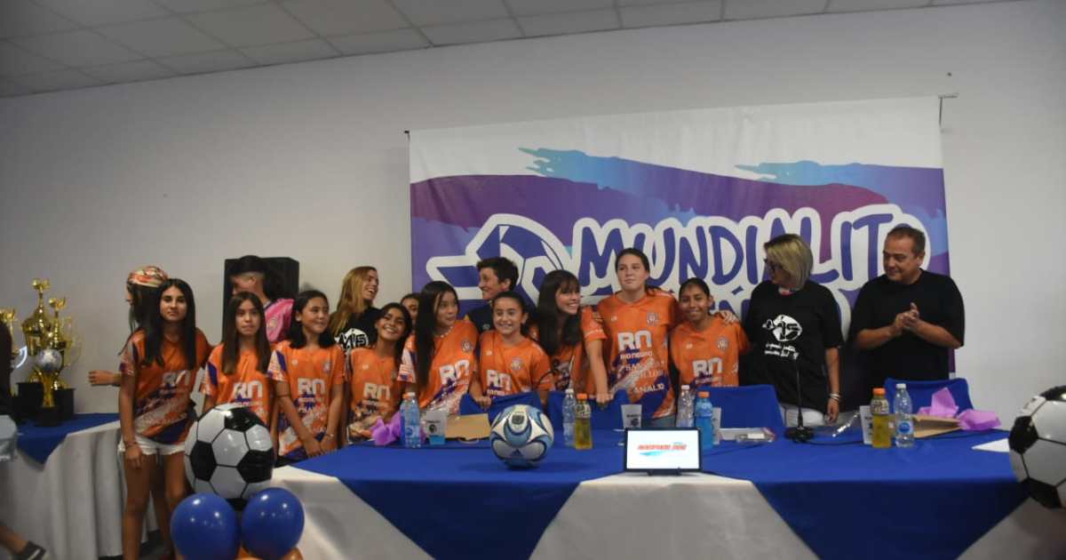 Se lanzó la 4° edición del Mundialito Infantil Femenino en Roca ...