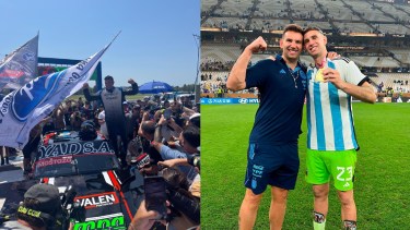 El hermano del Dibu Martínez se llevó su primer triunfo en el mundo del Turismo Carretera