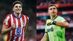 Así reaccionó el Dibu Martínez al gol de Julián Álvarez contra Real Madrid: «Me hacés eso y te salgo a correr»