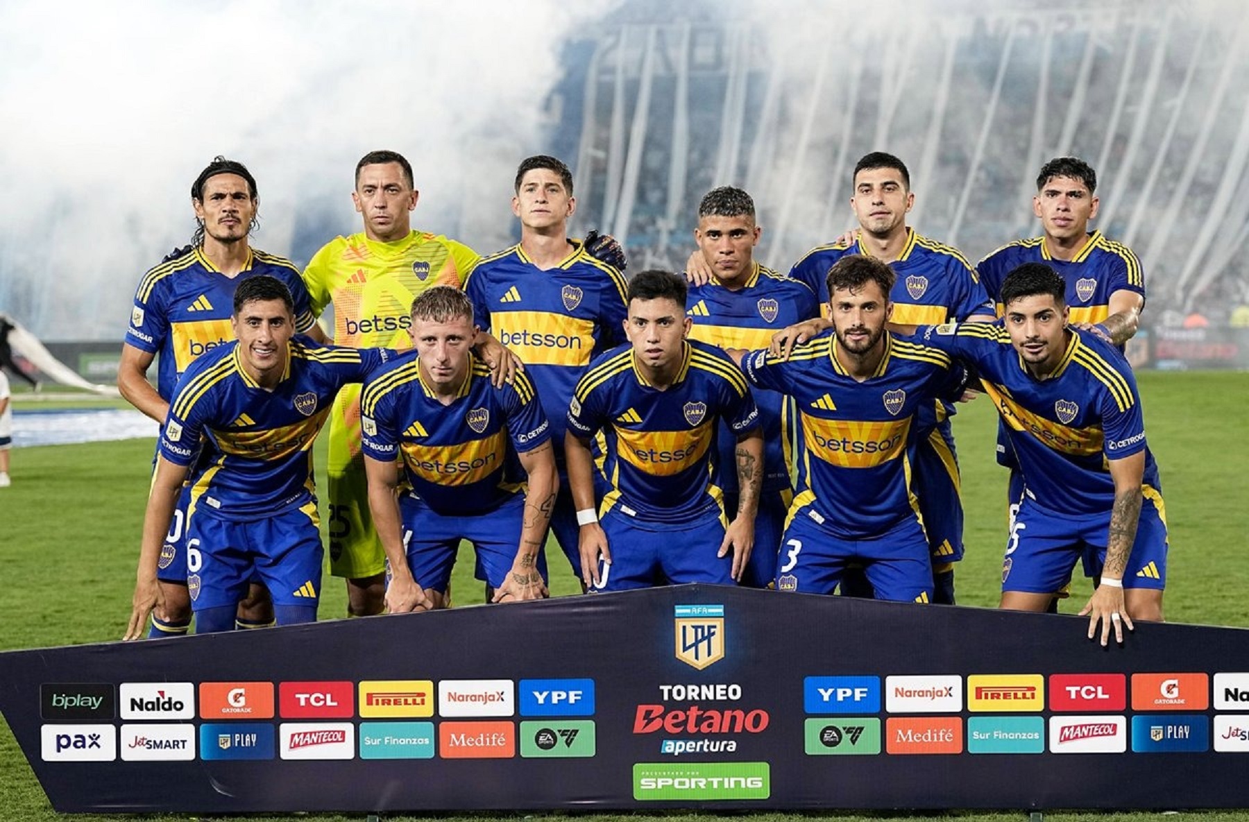 Boca se mide ante Independiente Rivadavia en la Bombonera. Foto: @BocaJrsOficial.