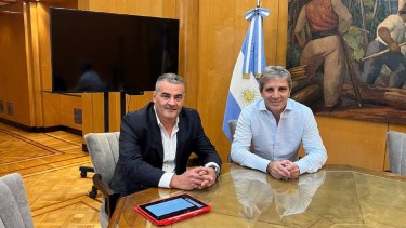 Bearzi y Caputo juntos. Foto: gentileza Infobae. 