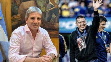Luis Caputo apuntó contra la gestión de Riquelme en Boca.
