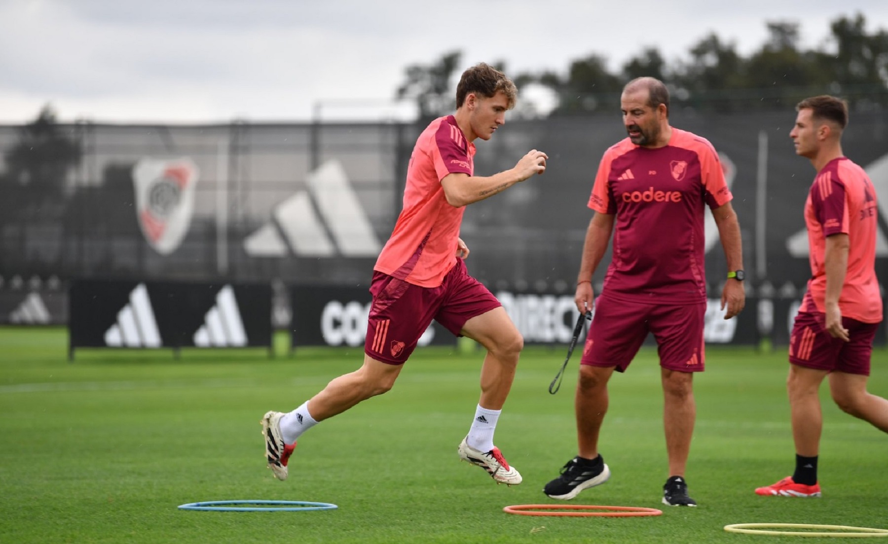 River prepara varios cambios para su visita a Godoy Cruz. Foto: @RiverPlate.