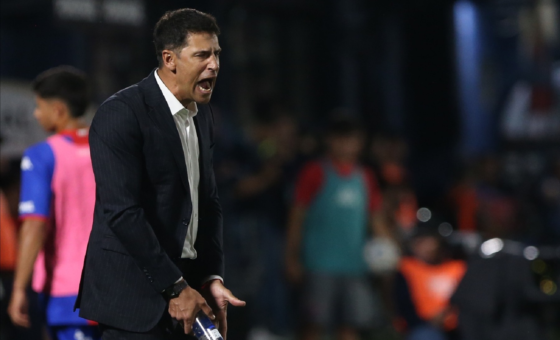 Sebastián Domínguez estalló tras la derrota ante Independiente. Foto: Archivo.
