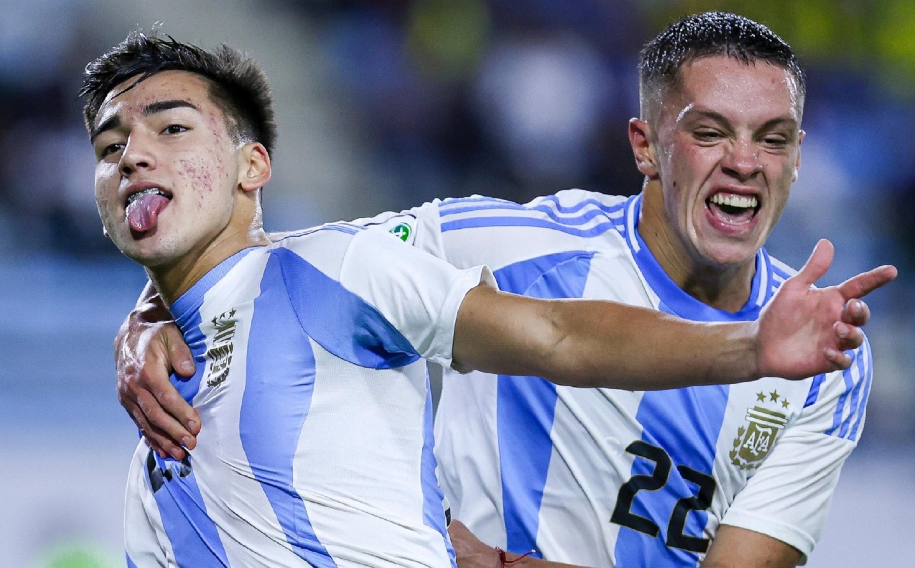 Argentina choca con Brasil por el Sudamericano Sub 20. Foto: @Argentina.