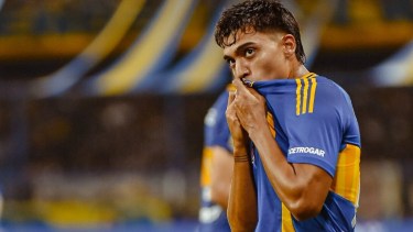 Boca choca ante Banfield por el Torneo Apertura. Foto: @BocaJrsOficial.