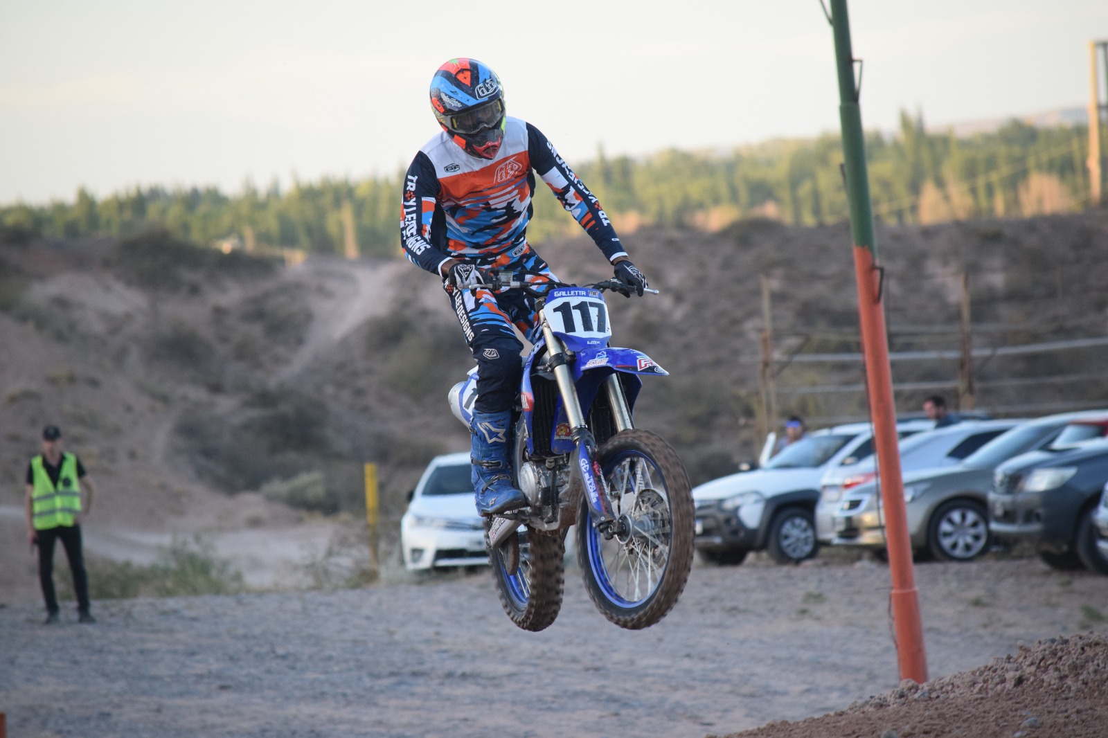 Pablo Galleta se llevó la victoria en la categoría MX1. (Foto: Gentileza)