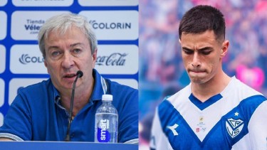 Fabián Berlanga, presidente de Vélez, reveló detalles sobre la situación de Valentín Gómez.