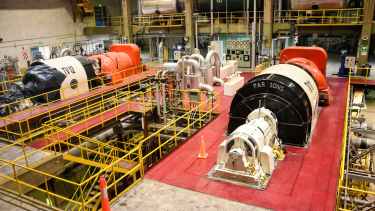 La Central Térmica Alto Valle cumplió 56 años en operación. Foto: Cecilia Maletti. 