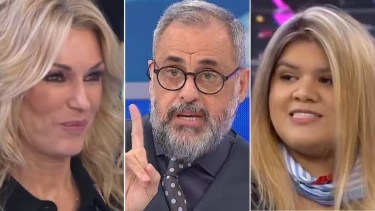 Yanina Latorre, Jorge Rial y Morena Rial.