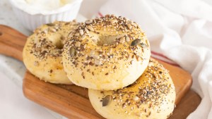 Cómo hacer bagels con tan solo tres ingredientes