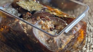 En 4 pasos podés hacer unas sabrosas berenjenas en escabeche