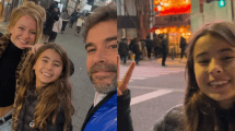 Imagen de Nicolás Cabré mostró su viaje a Japón con Rocío Pardo y la hija de la China Suárez: el vídeo