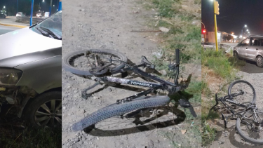 Atropellaron a un ciclista de 15 años a metros de la Ruta 22 en Roca: cómo es su estado de salud