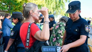 Controles en la Fiesta de la Confluencia 2025: Foto: Gentileza. 