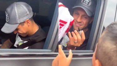 Enzo Pérez fue consultado sobre la eliminación de Boca en la Copa Libertadores.